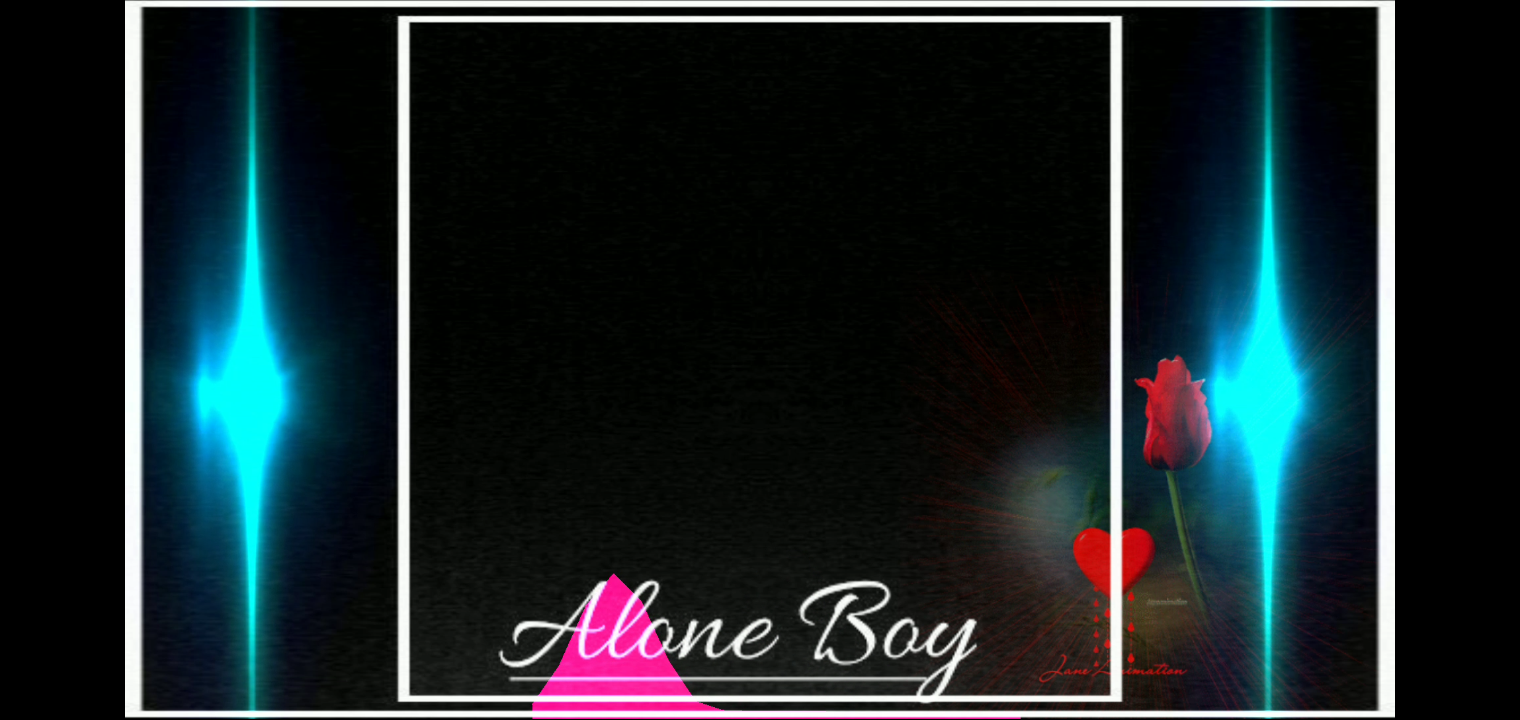 Alone Boy Trending Avee player template download