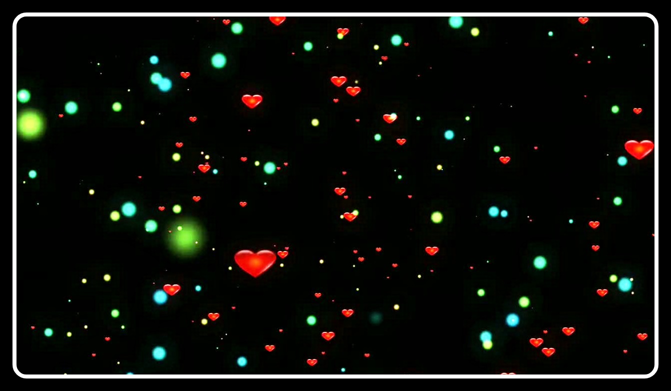 New Kinemaster Heart Background Effects   Black Screen Video Template for kinemaster   HD Effects ( 720 X 1280 )
