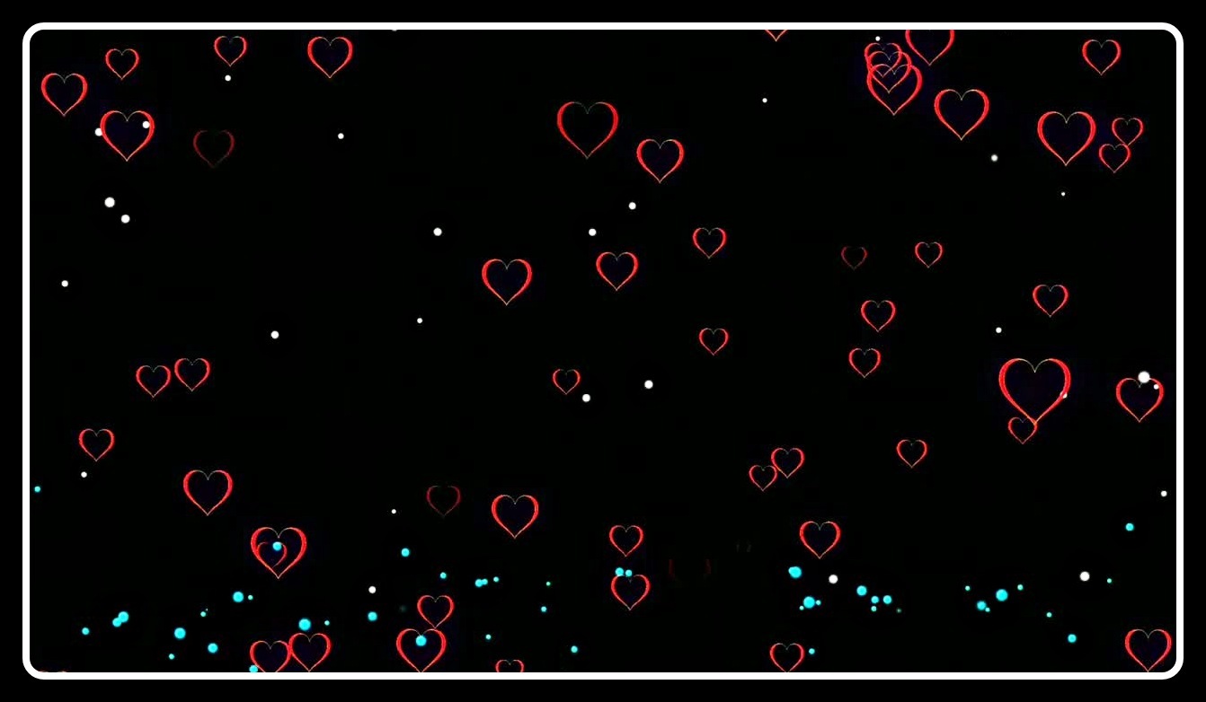 New Kinemaster Heart Background Effects   Black Screen Background Video Effects   Template   HD ( 720 X 1280 )