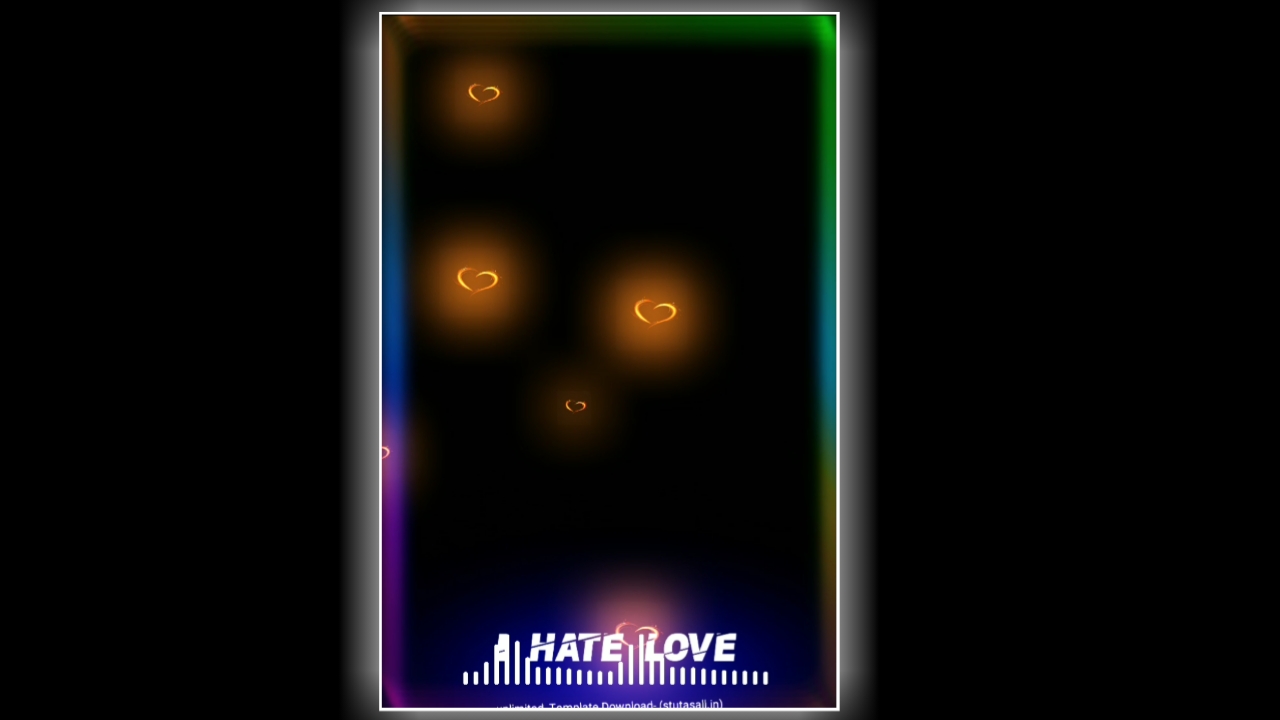 Trending I Hate Love Avee Player Template Download 2022 || Status All