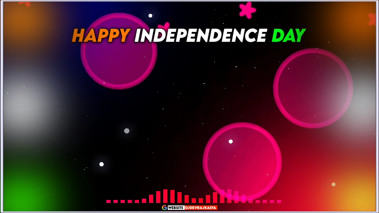 Independence 15 August Green Screen Avee Player Template Download