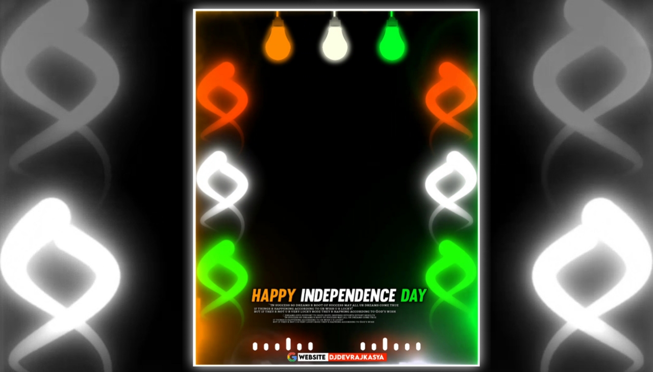 Independence Trending Effect Full Screen Avee Player Template