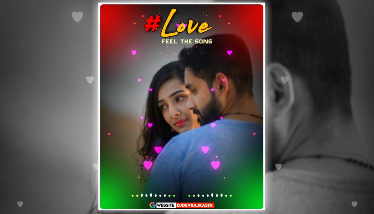 Love Feel The Music Trending Effect Full Screen Avee Player Template Download