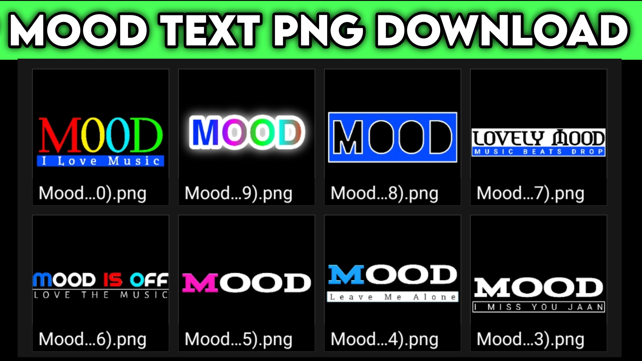 Mood Text PNG Download Top 10 Png Free Download  2022 By DjDevrajKasya