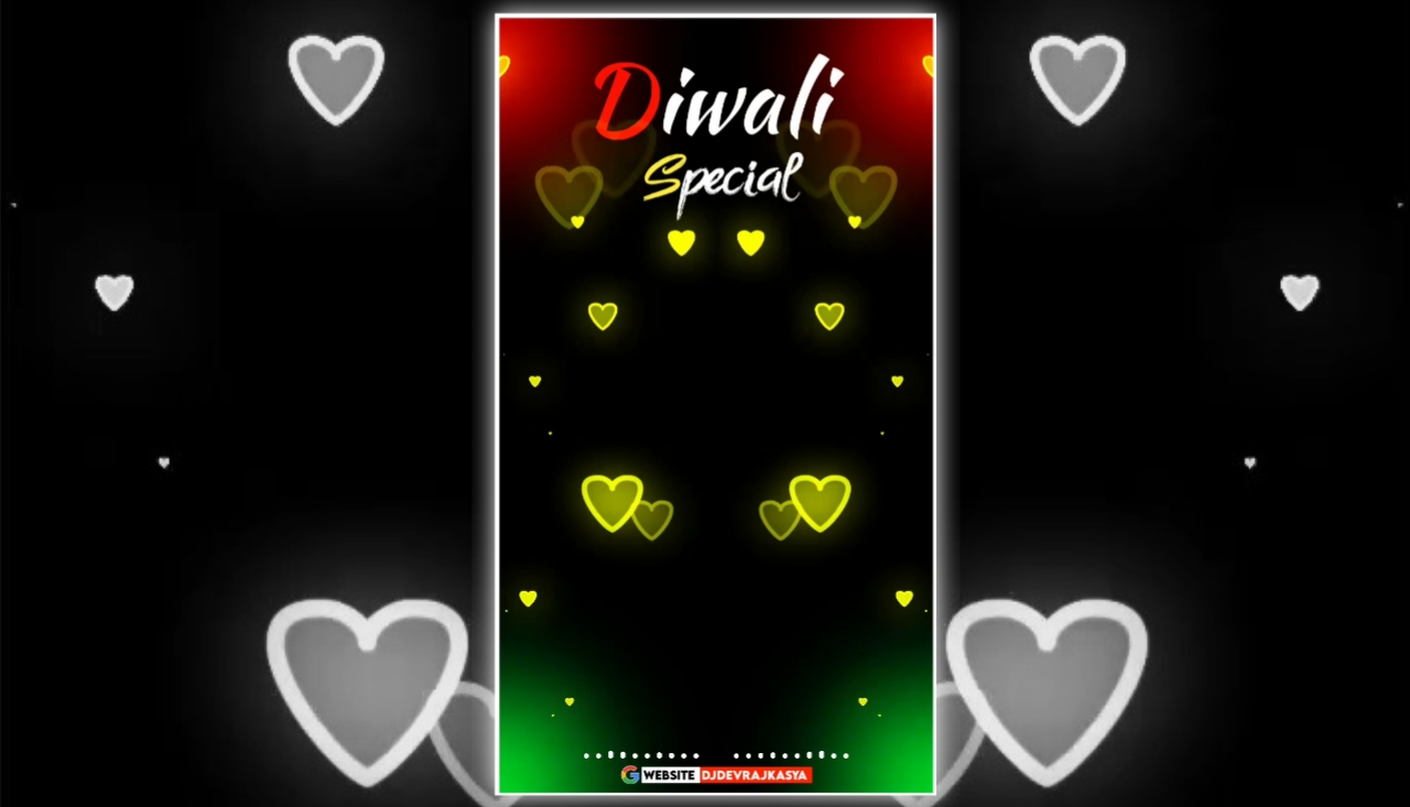 2021 Diwali Special Lighting Effect Full Screen Avee Player Visualizer Template Download Free 2022