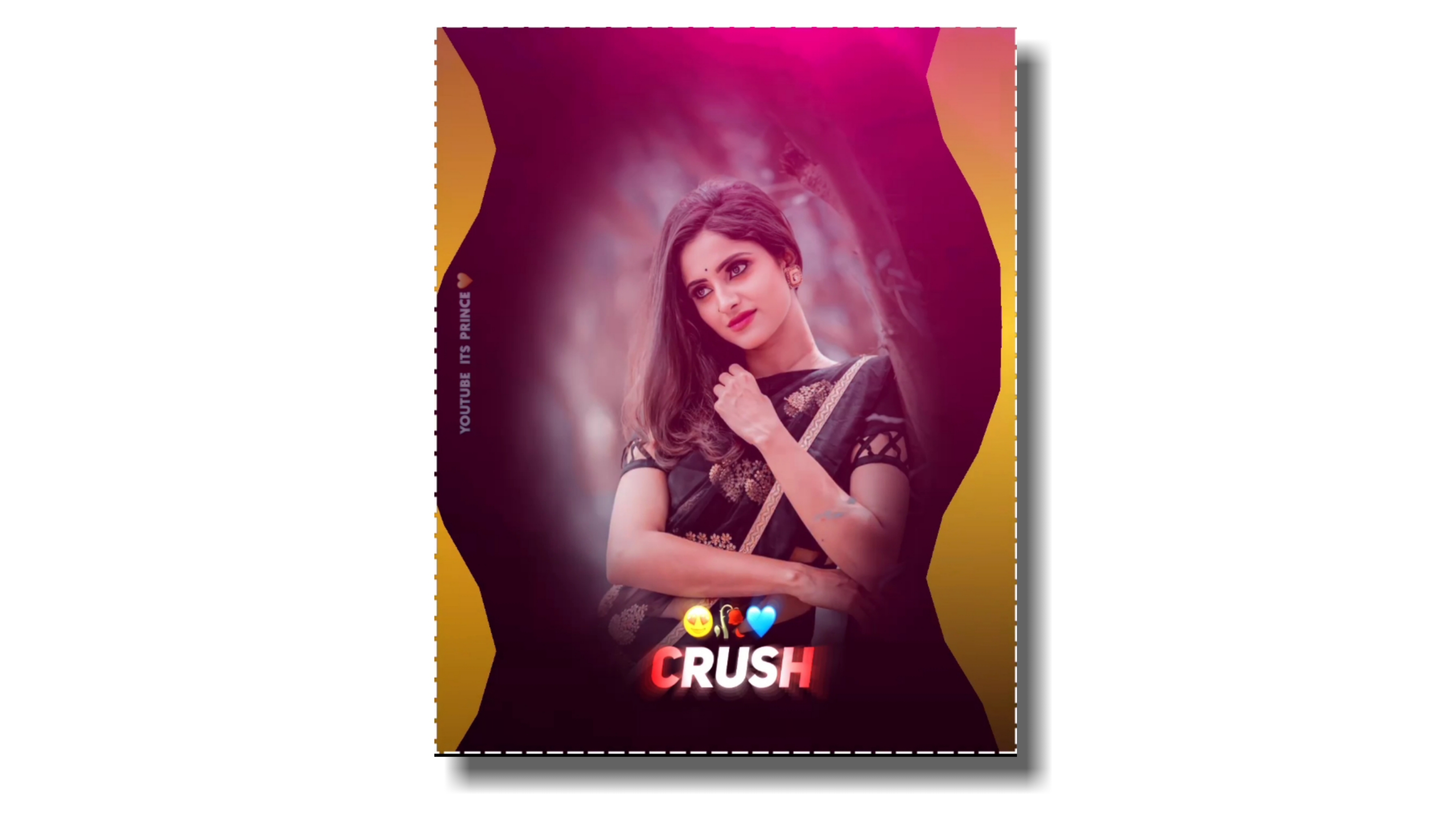 Crush Full Screen Light Effect Avee Player Template Download Link