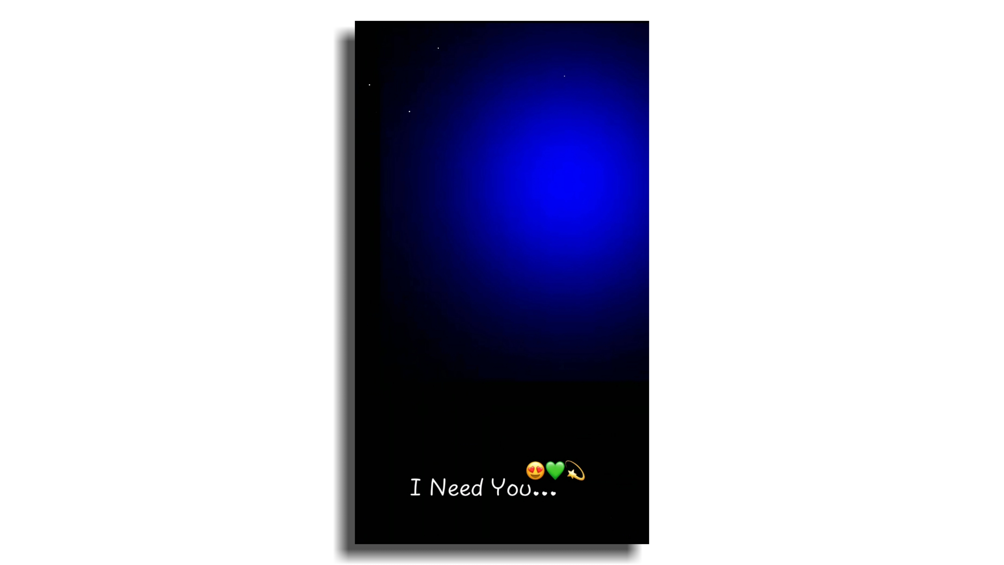 I Need you Trending black screen Template video Link
