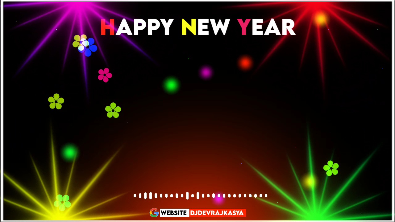 Happy New Year 2022 Avee Player Template Download