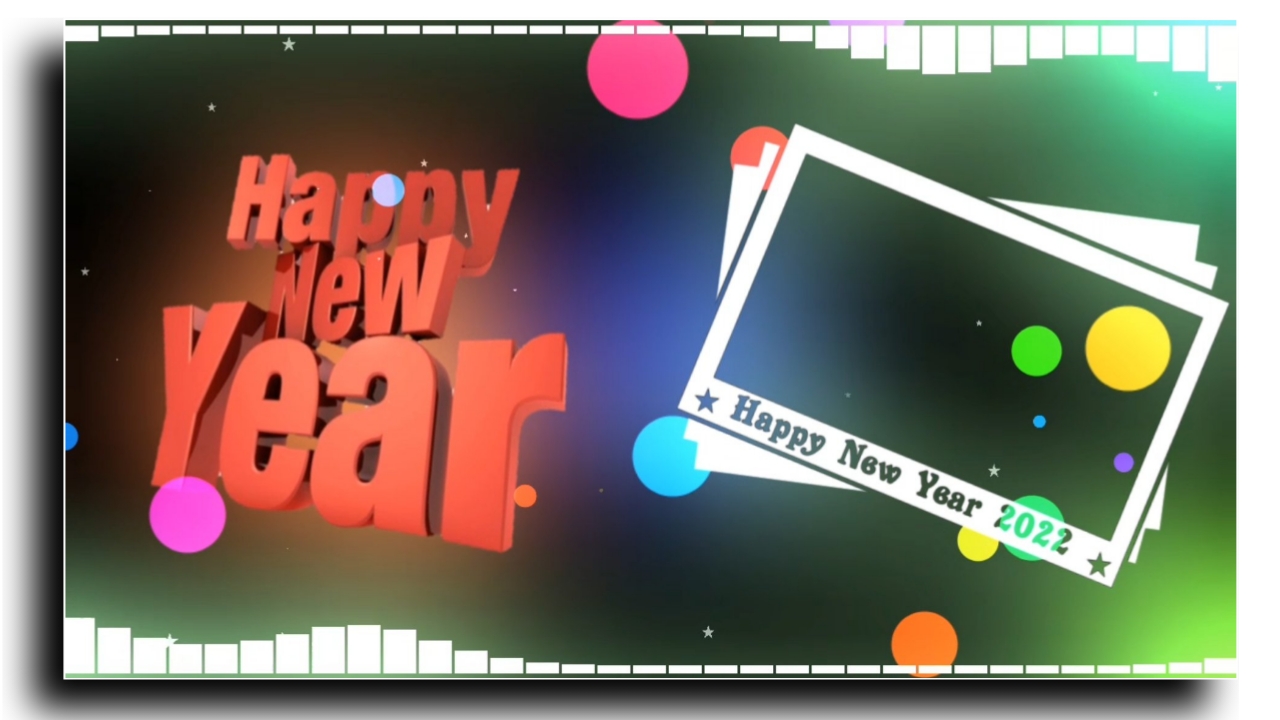 Happy New Year 2022 - Kinemaster Video Editing -Green Screen- Green Screen Whatsapp Status- Template ( 720 X 1280 )