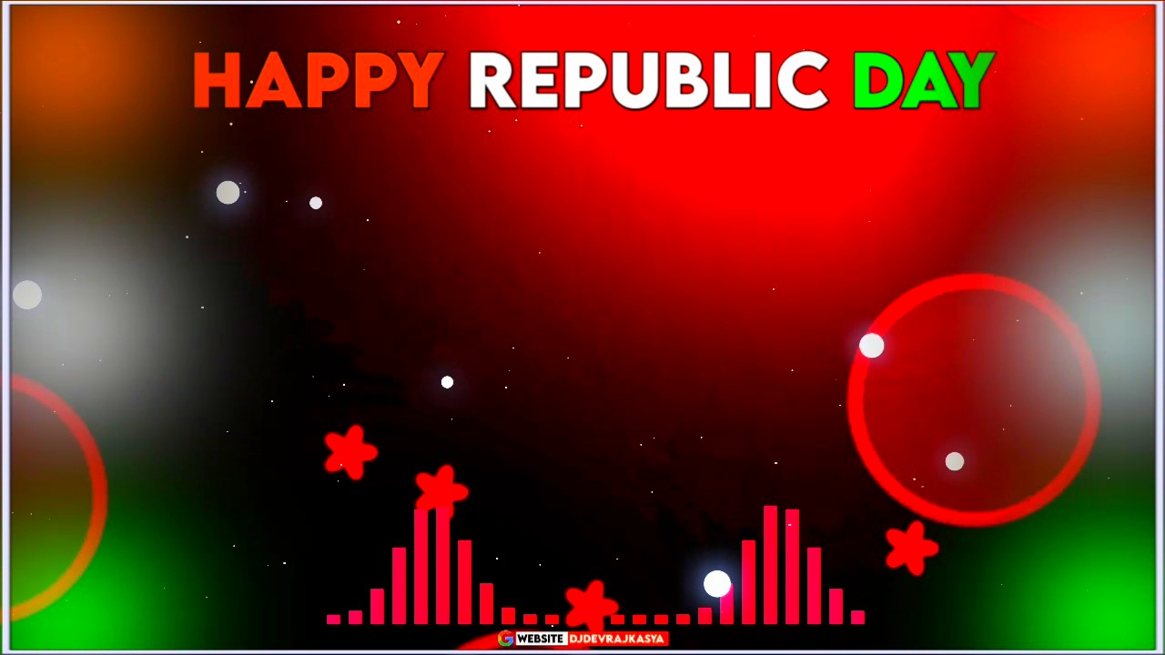 Republic Day Special Avee Player Template
