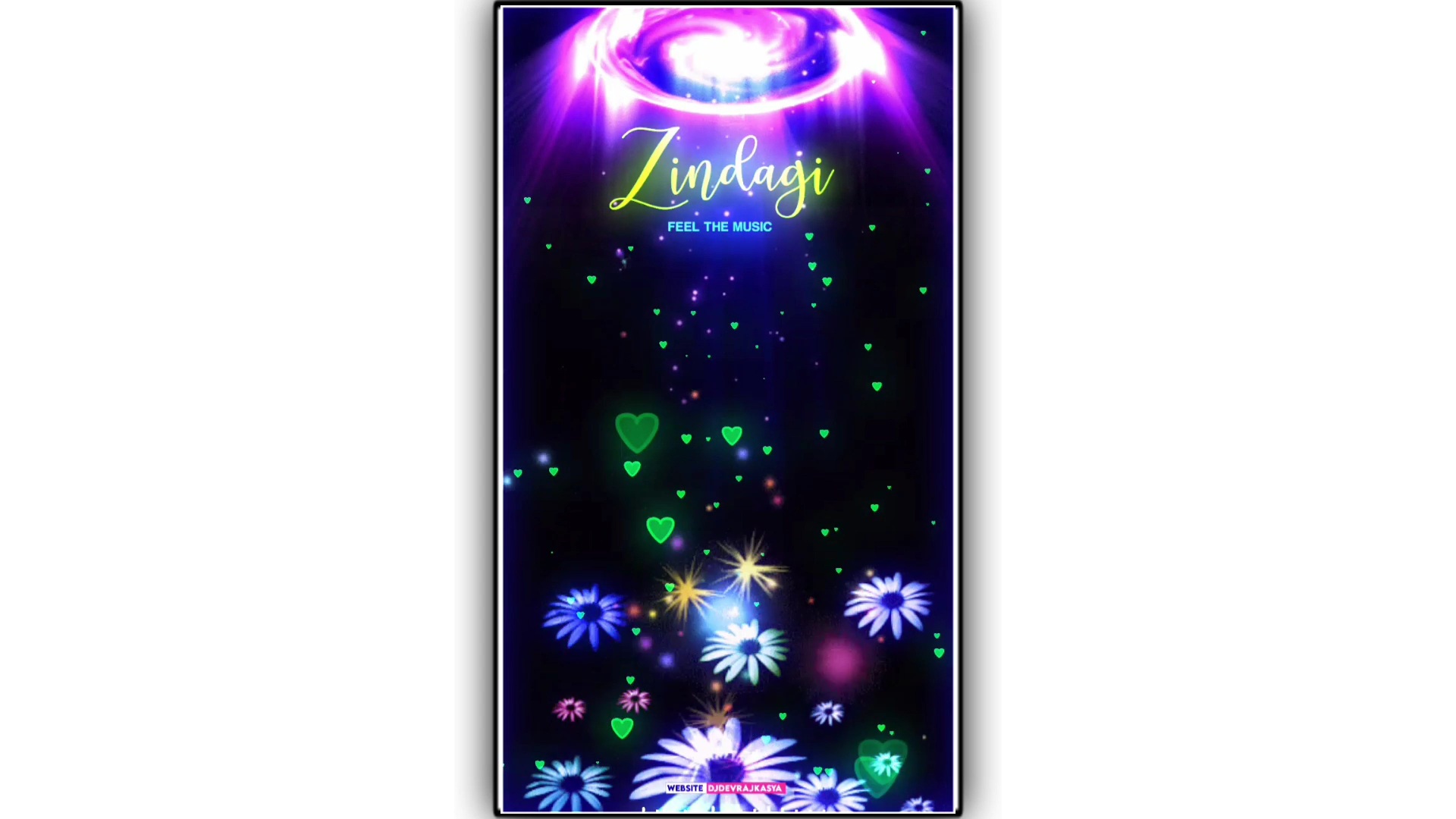 Zindgi Special Effect Avee Player Full Screen Template