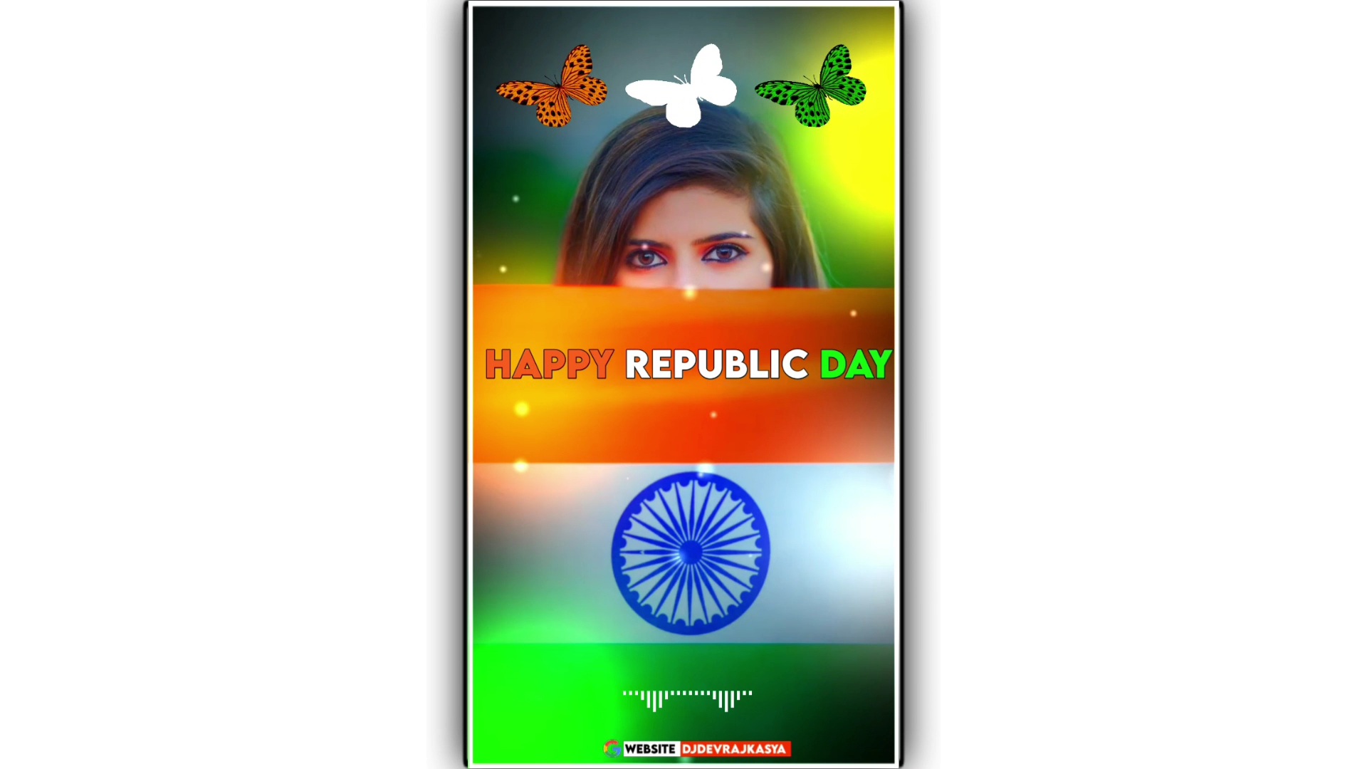 26 January Republic Day Black Screen Template Background Video Download