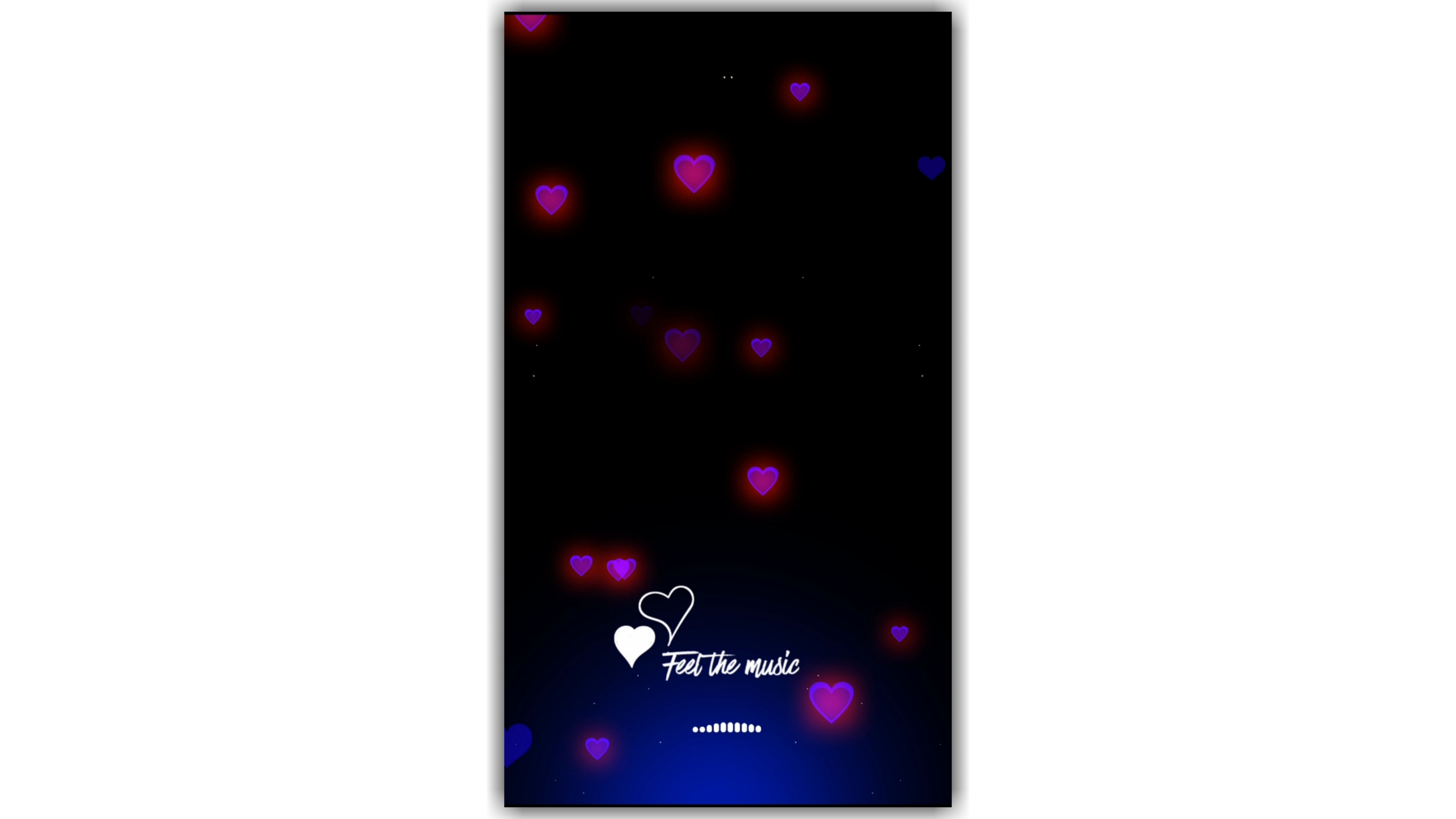 Feel the Song Light effect KineMaster Black Screen Template Download Link