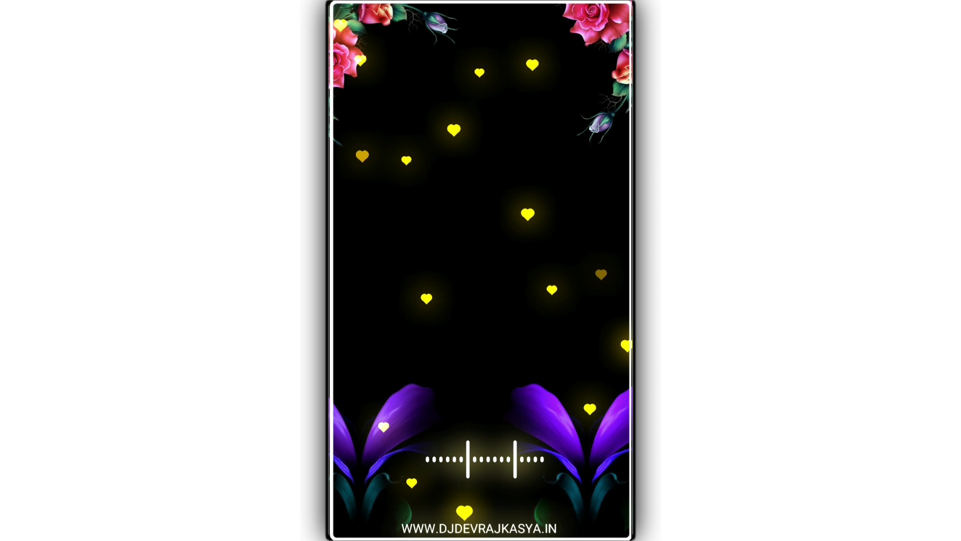 Yellow Partical Kinemaster Template Background Video Download Free