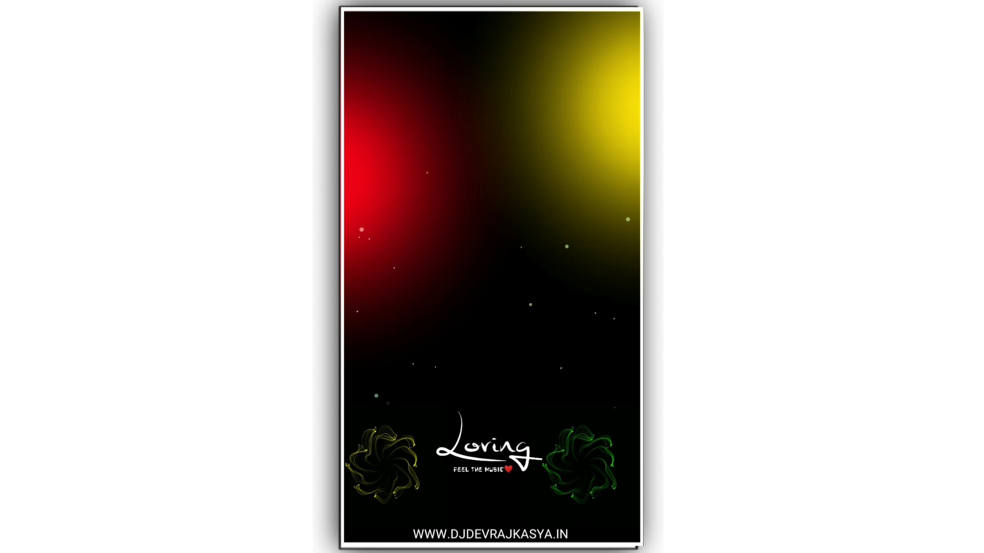 Yellow Red Light effect Kinemaster template Background Video Download
