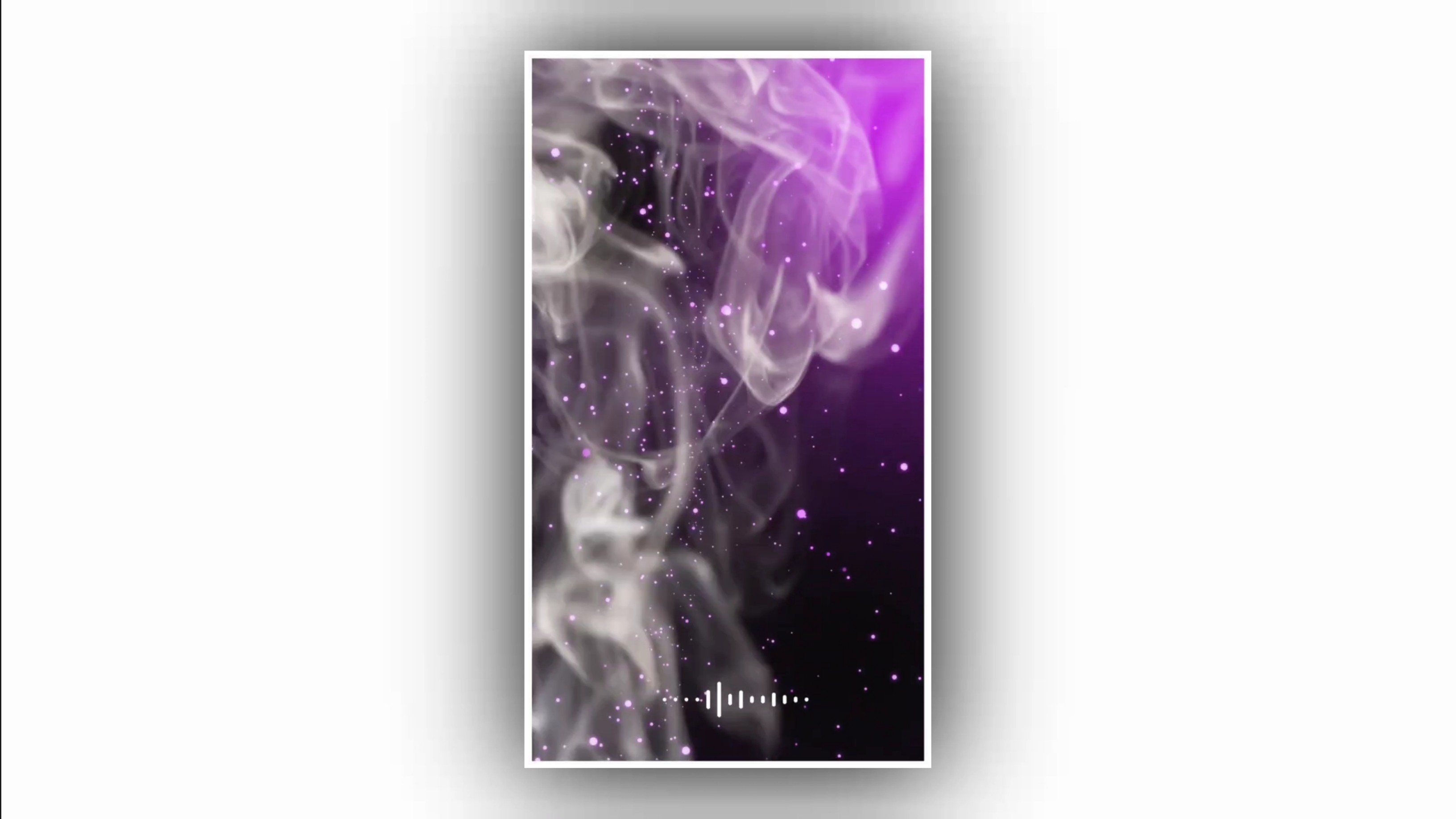 Pink smoke Effect Avee Player Template video background