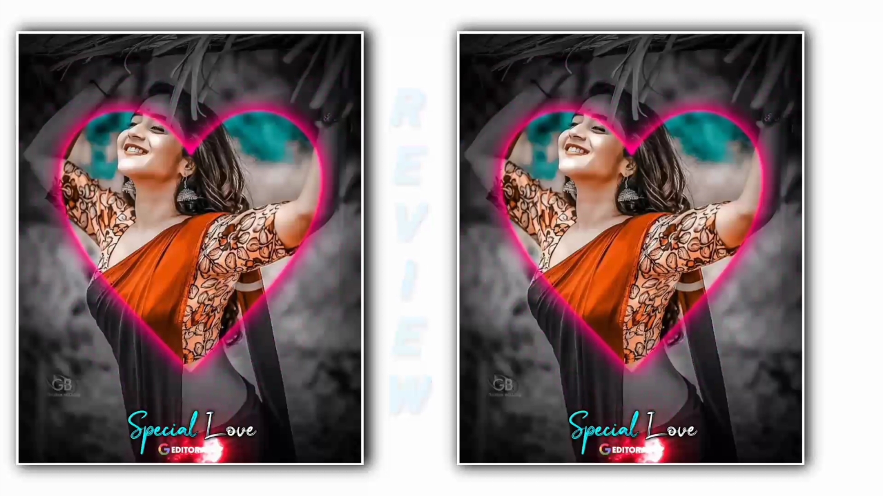 Special Love Portrait size Trending Avee Player Editing Template