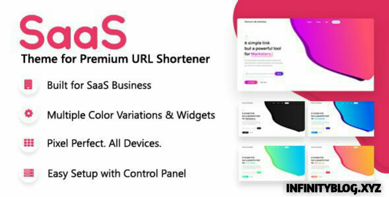 SaaS Theme for Premium URL Shortener v3.6 Free Download