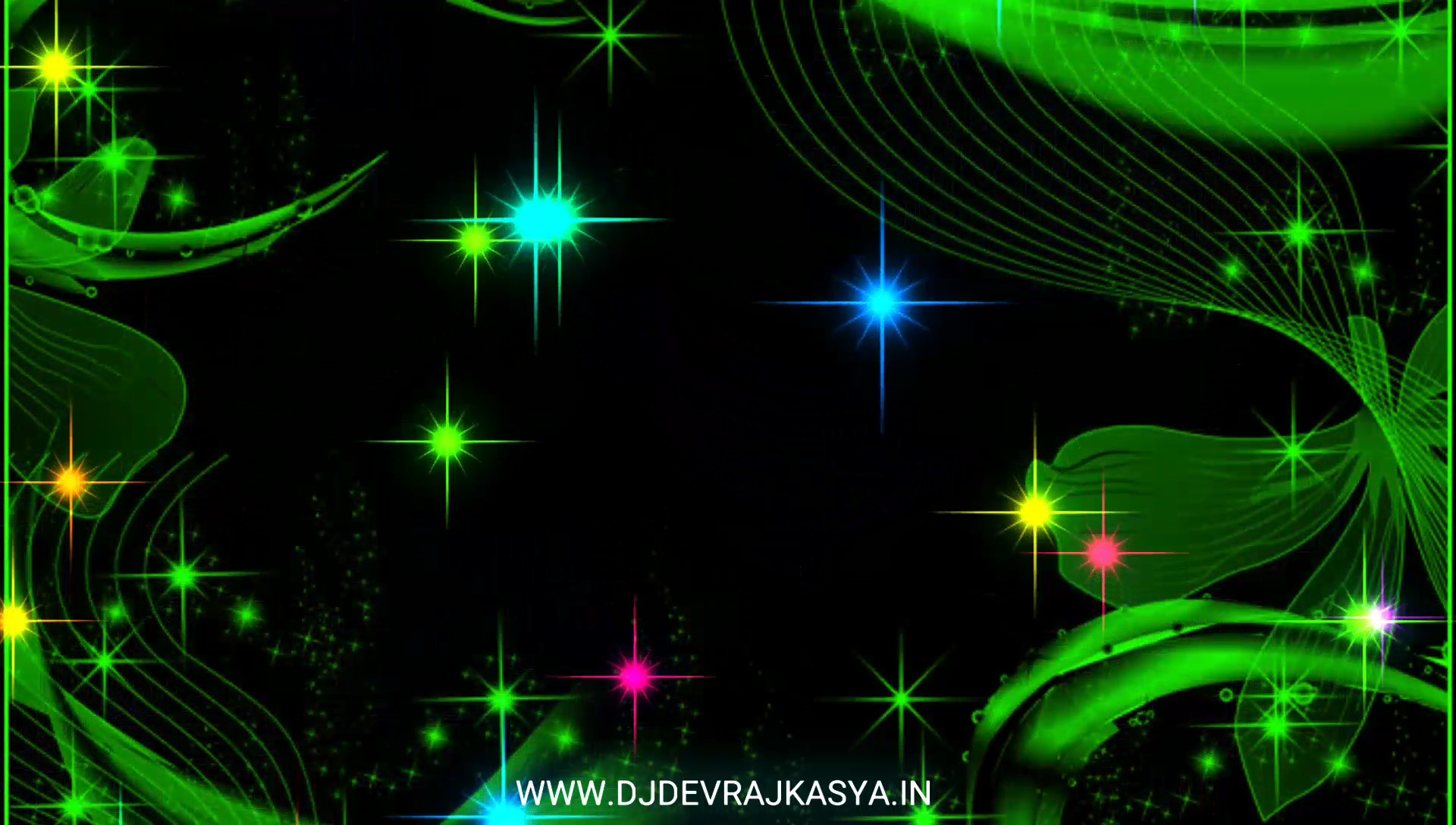 Star Partical template video background effect video