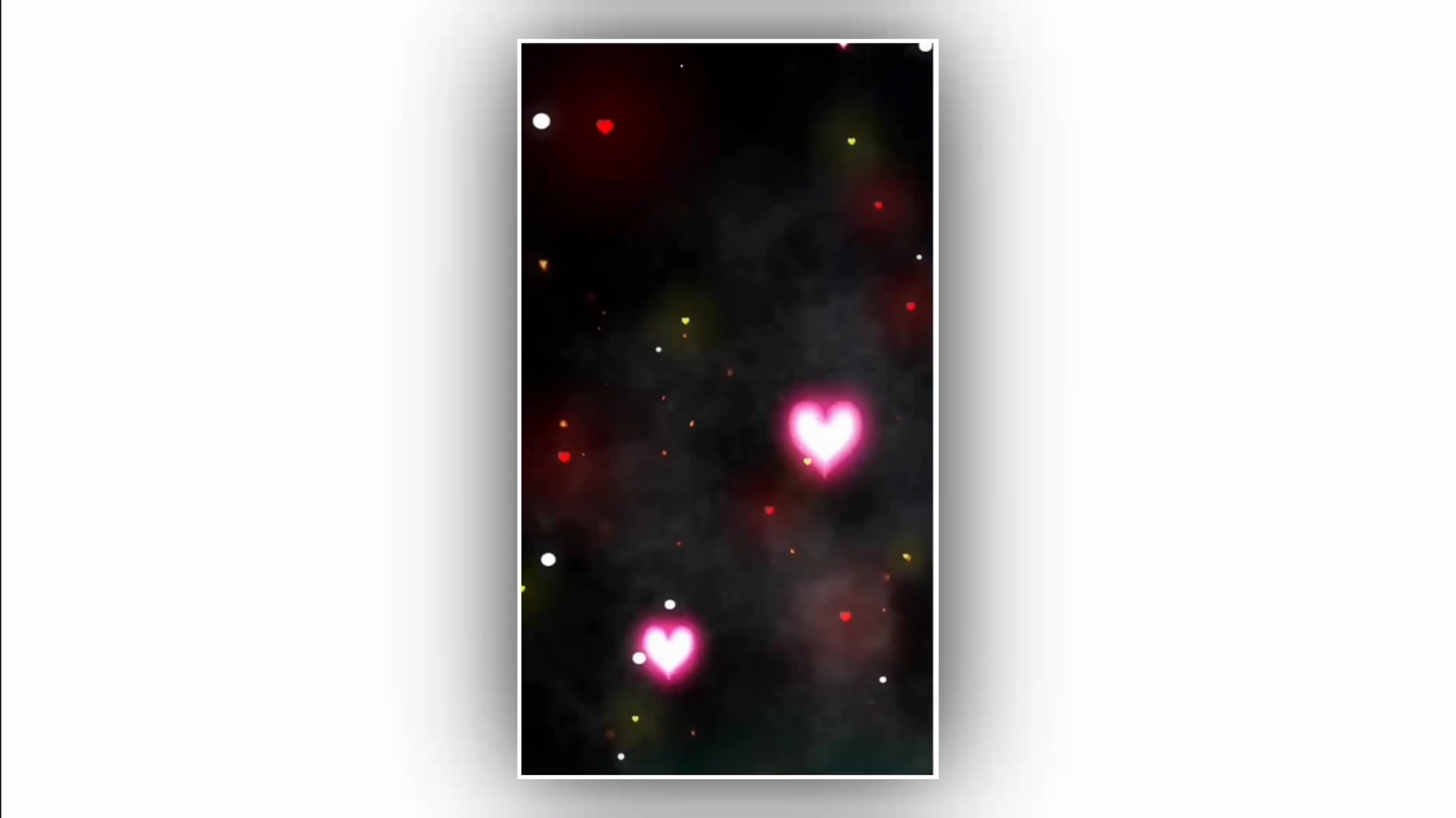 Video effects heart Avee Player love template