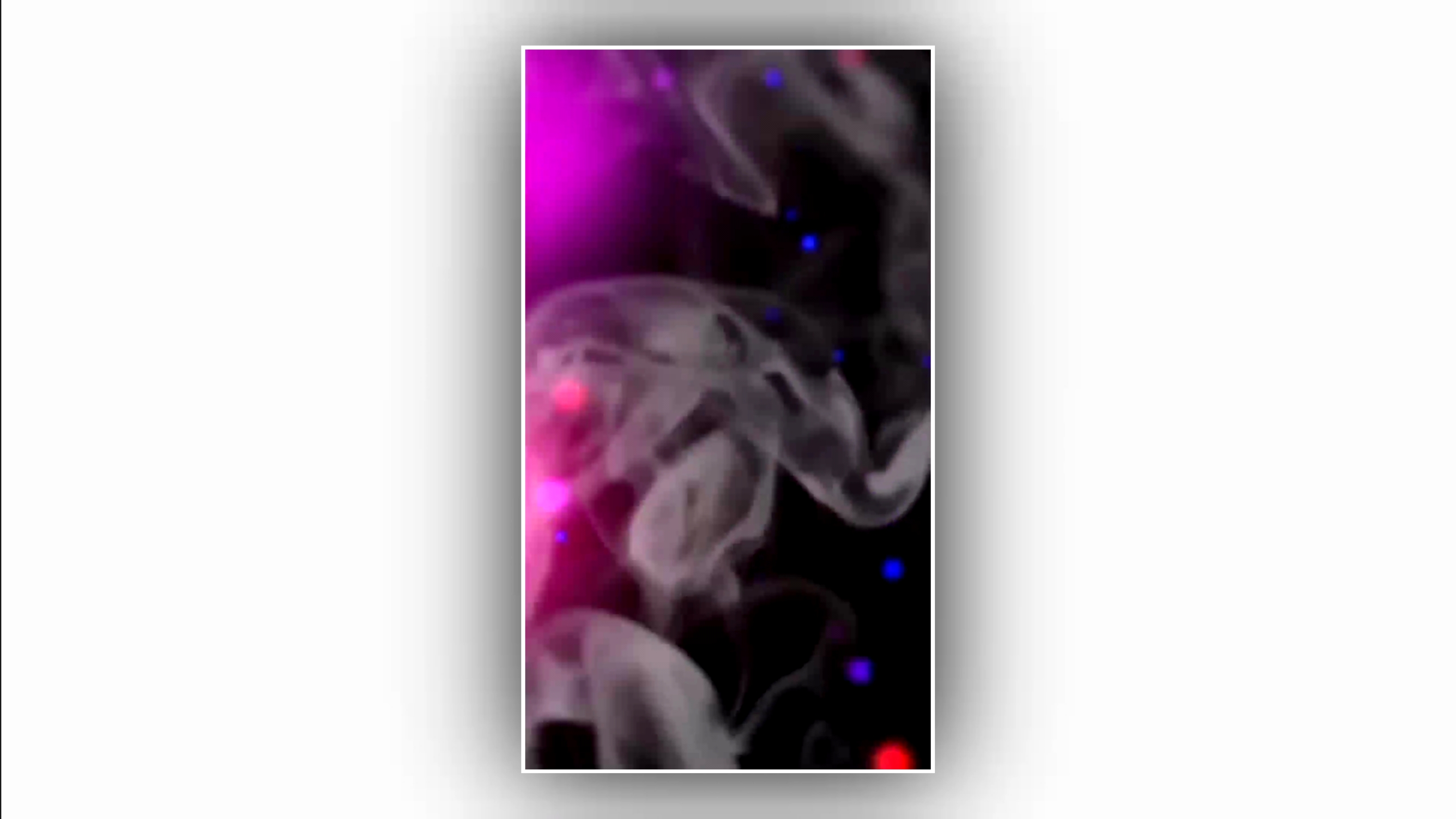 Smoking trending particle video background effect black Screen