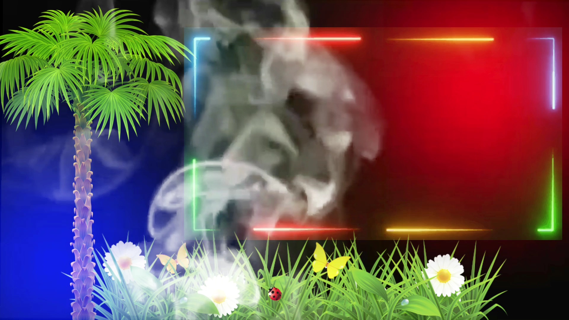 Neon Lighting Effect Kinemaster Template Background Video Download