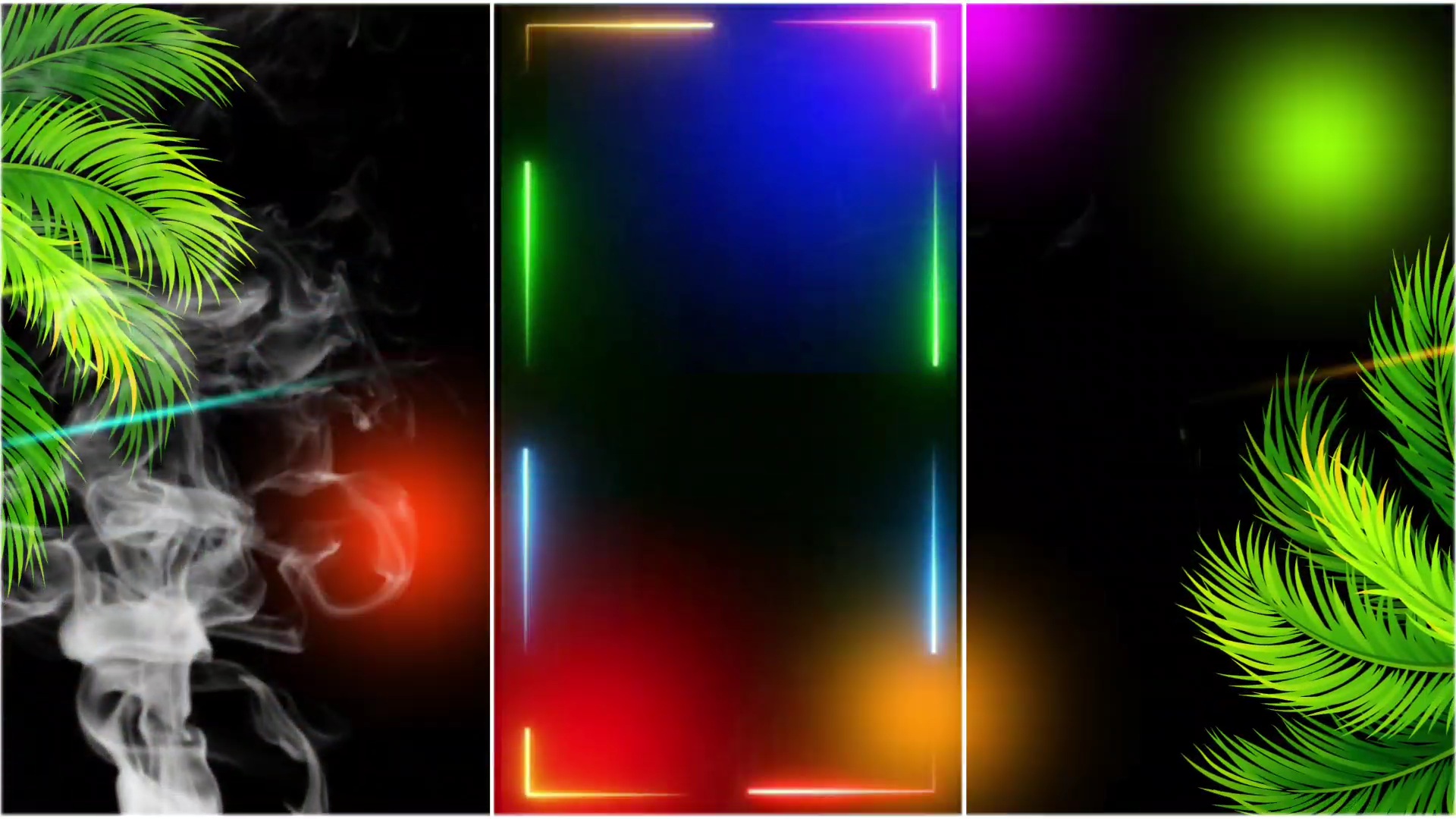 Tree light effect kinemaster template video background black screen video effect 2023